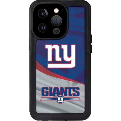 NFL New York Giants iPhone 15 Pro Waterproof Case