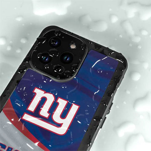 NFL New York Giants iPhone 15 Pro Waterproof Case