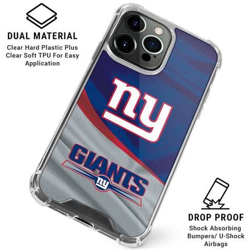 NFL New York Giants iPhone 16 Pro Max Clear Case