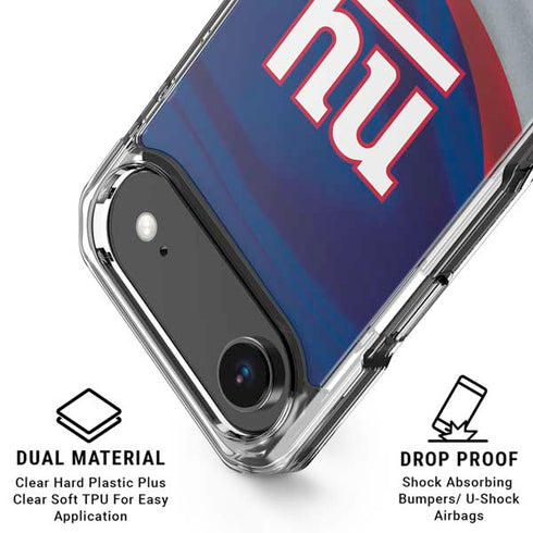 NFL New York Giants iPhone 17 Air Clear Case