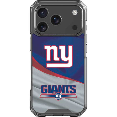 NFL New York Giants iPhone 18 Pro Clear Case