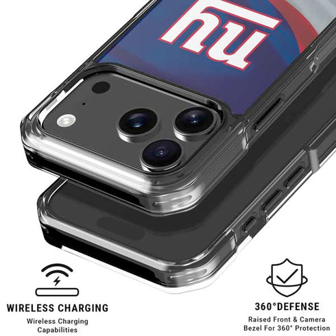 NFL New York Giants iPhone 18 Pro Clear Case