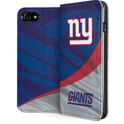 NFL New York Giants iPhone SE (2nd & 3rd Gen) Folio Case