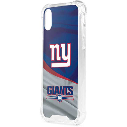 NFL New York Giants iPhone XS Clear Case