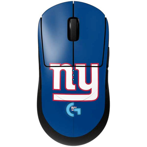 NFL New York Giants Large Logo G Pro Wireless Gaming Mouse Skin