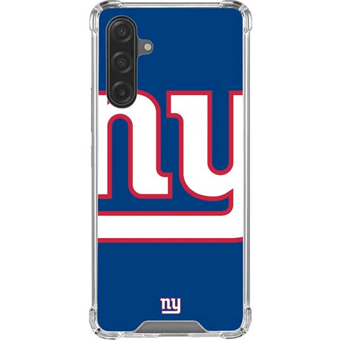 NFL New York Giants Large Logo Galaxy A17 Clear Case