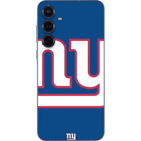 NFL New York Giants Large Logo Galaxy A35 5G Skin