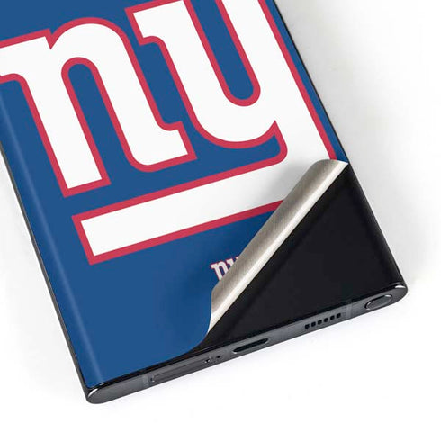 NFL New York Giants Large Logo Galaxy Skins