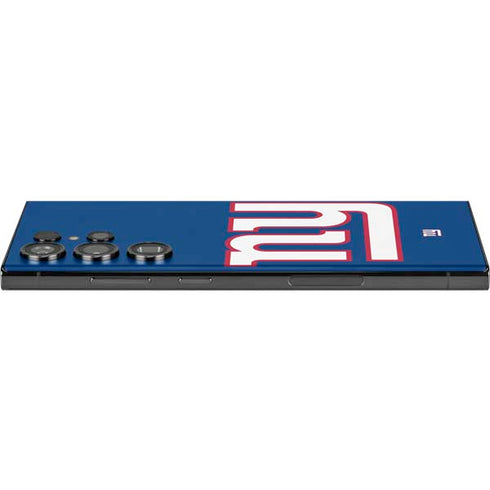 NFL New York Giants Large Logo Galaxy Skins
