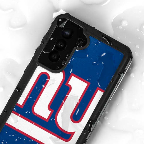 NFL New York Giants Large Logo Galaxy S24 Plus Waterproof Case