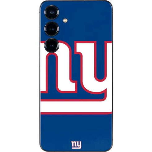 NFL New York Giants Large Logo Galaxy S24 Skin