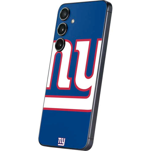 NFL New York Giants Large Logo Galaxy S25 Skin