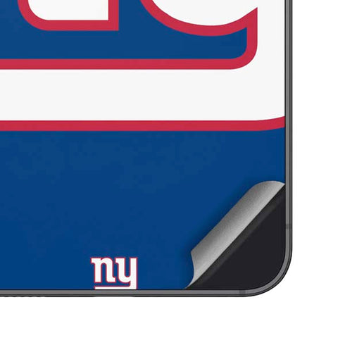 NFL New York Giants Large Logo Galaxy S24 Skin