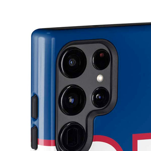NFL New York Giants Large Logo Galaxy S25 Ultra Impact Case