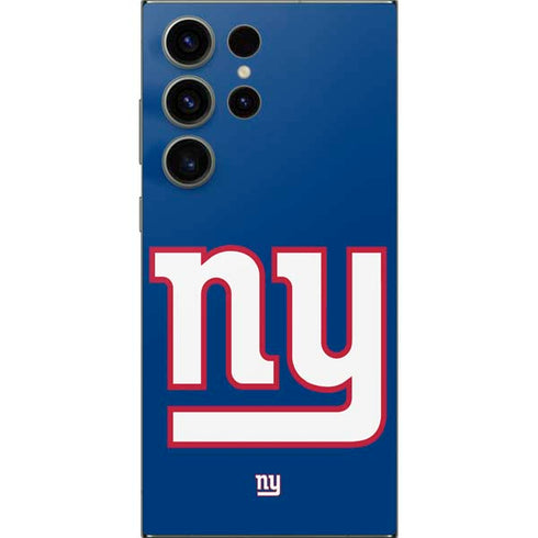 NFL New York Giants Large Logo Galaxy S24 Ultra Skin