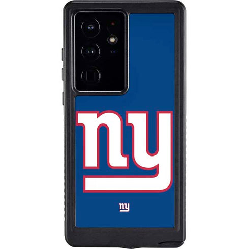 NFL New York Giants Large Logo Galaxy S24 Ultra Waterproof Case