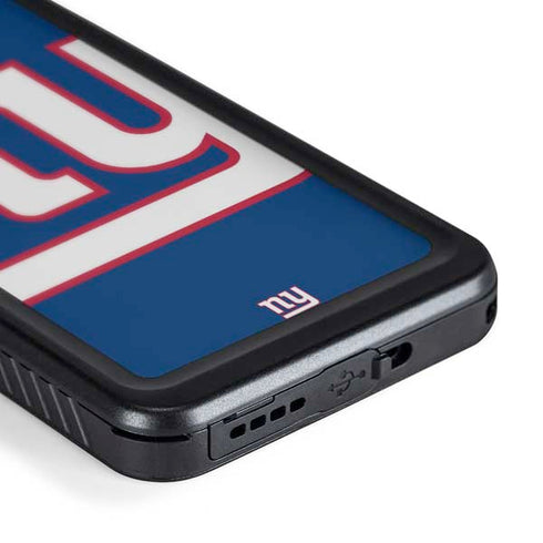 NFL New York Giants Large Logo Galaxy S24 Waterproof Case