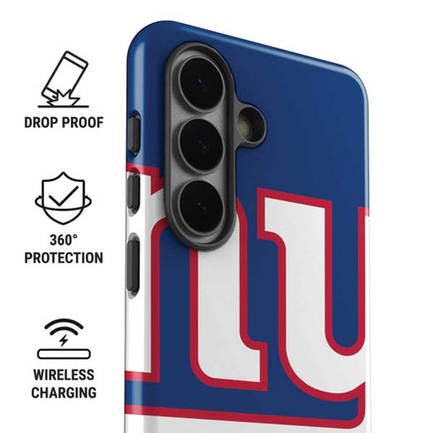 NFL New York Giants Large Logo Galaxy S26 Plus Impact Case