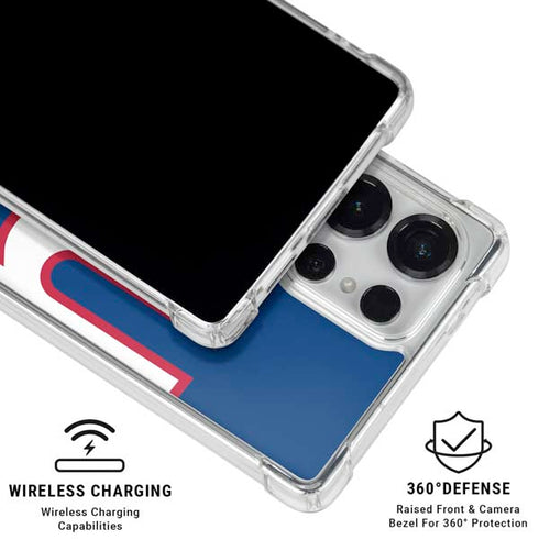 NFL New York Giants Large Logo Galaxy S26 Ultra Clear Case