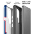 NFL New York Giants Large Logo Galaxy S26 Ultra Impact Case