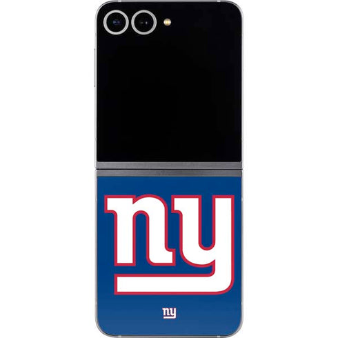 NFL New York Giants Large Logo Galaxy Z Flip6 Skin