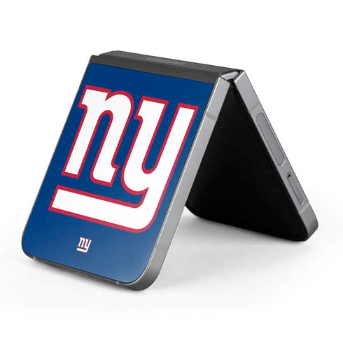 NFL New York Giants Large Logo Galaxy Z Flip6 Skin