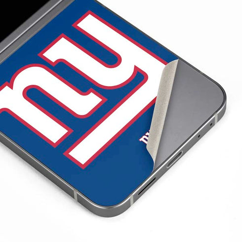 NFL New York Giants Large Logo Galaxy Z Flip6 Skin