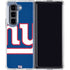 NFL New York Giants Large Logo Galaxy Z Fold5 5G Clear Case