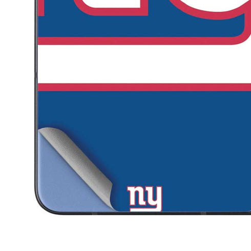 NFL New York Giants Large Logo Galaxy Z Fold5 5G Skin