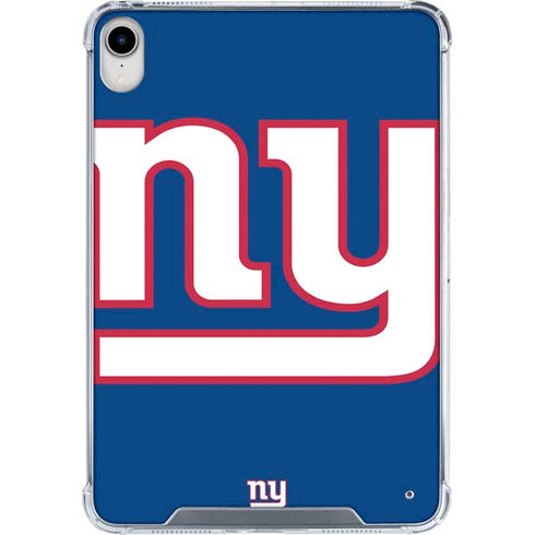 NFL New York Giants Large Logo iPad 11th Gen (2025) Clear Case