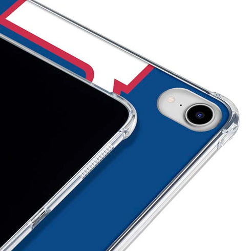 NFL New York Giants Large Logo iPad 11th Gen (2025) Clear Case