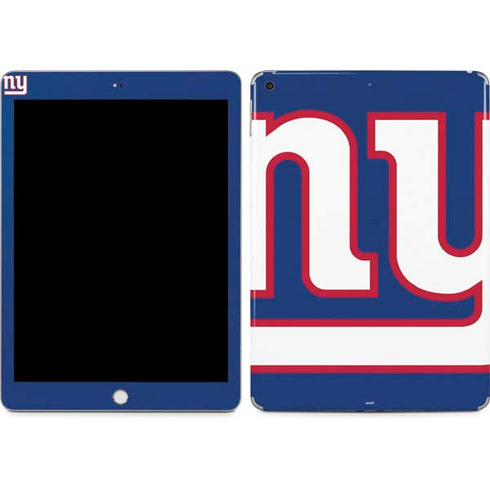 NFL New York Giants Large Logo Apple iPad Skin
