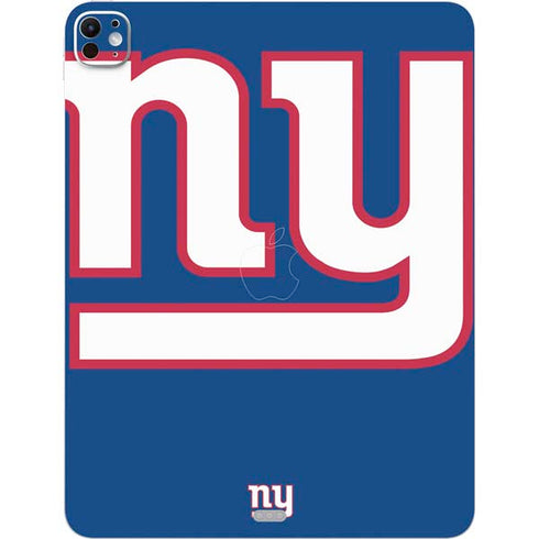 NFL New York Giants Large Logo iPad Pro 13in M4 (2024) Skin