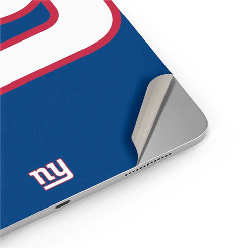 NFL New York Giants Large Logo iPad Pro 13in M4 (2024) Skin
