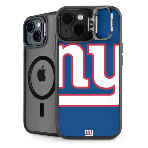 NFL New York Giants Large Logo iPhone 14 Plus Kickstand Case
