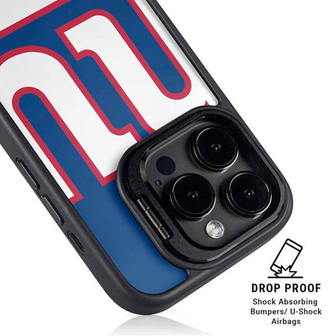 NFL New York Giants Large Logo iPhone 14 Pro Max Kickstand Case