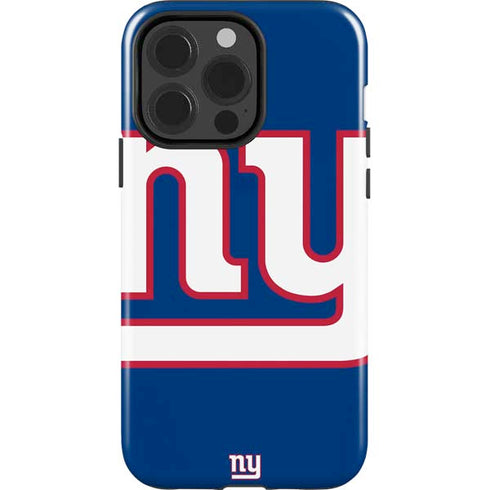 NFL New York Giants Large Logo iPhone 15 Pro Impact Case