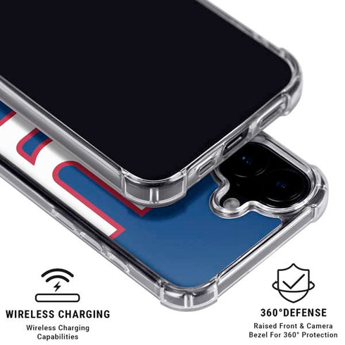 NFL New York Giants Large Logo iPhone 16 MagSafe Case