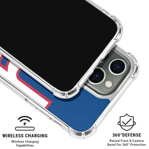 NFL New York Giants Large Logo iPhone 16 Pro Max Clear Case