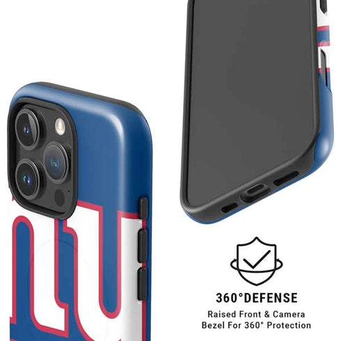 NFL New York Giants Large Logo iPhone 16 Pro Max Magsafe Impact Case