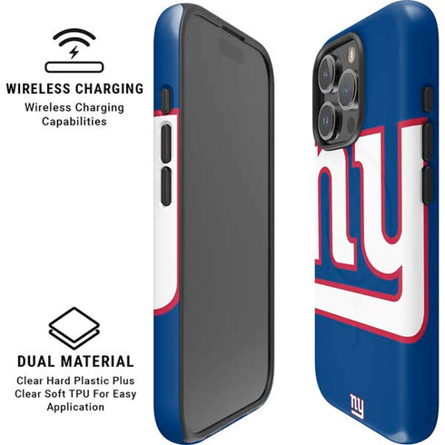 NFL New York Giants Large Logo iPhone 16 Pro Max Magsafe Impact Case