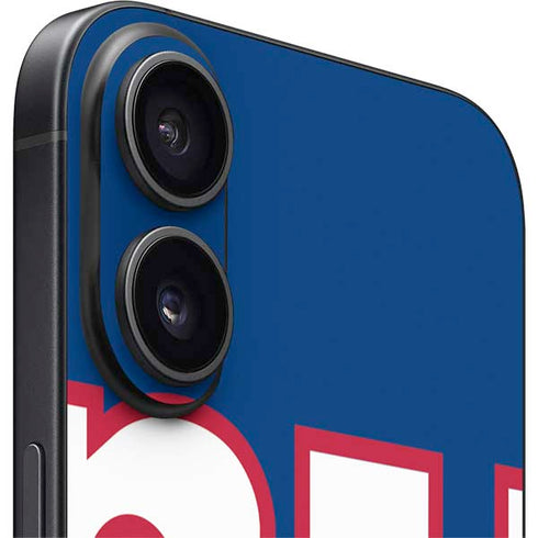 NFL New York Giants Large Logo iPhone 16 Skin