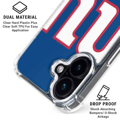 NFL New York Giants Large Logo iPhone 17 MagSafe Case