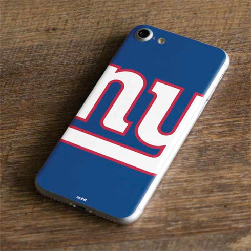 NFL New York Giants Large Logo iPhone 8 Skin