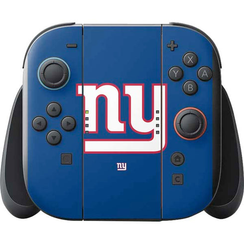 NFL New York Giants Large Logo Nintendo Switch 2 (2025) with Joy-Con Skin