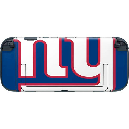 NFL New York Giants Large Logo Nintendo Switch 2 (2025) with Joy-Con Skin