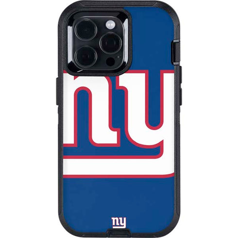NFL New York Giants Large Logo Otterbox Defender iPhone Skin