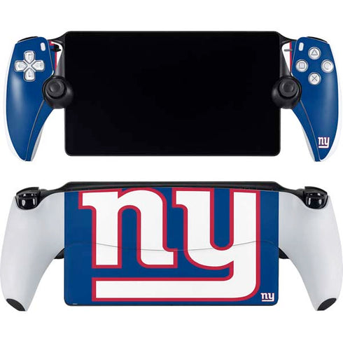 NFL New York Giants Large Logo PlayStation PS5 Skins