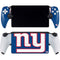 NFL New York Giants Large Logo PlayStation Portal Remote Player Skin