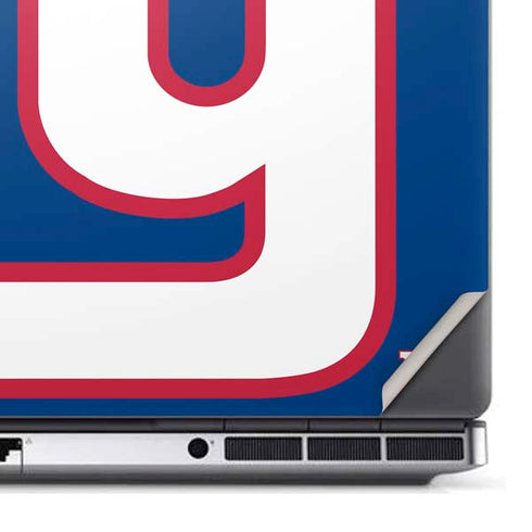 NFL New York Giants Large Logo Dell Precision Skin
